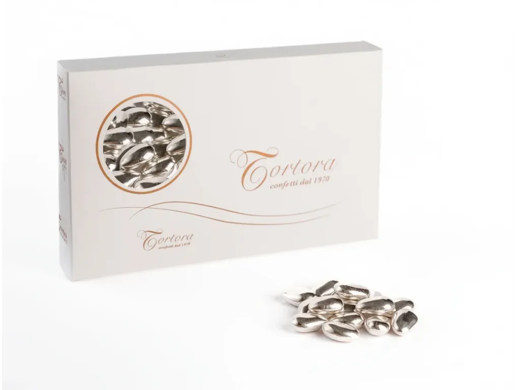 Confetti Pelata Morena con Mandorla Californiana Argento