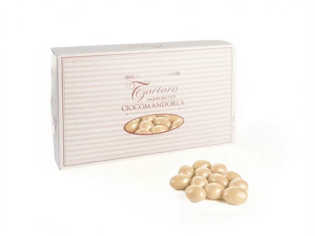 Cioccomandorla Classico - Confetti al cioccolato bianco e fondente Beige