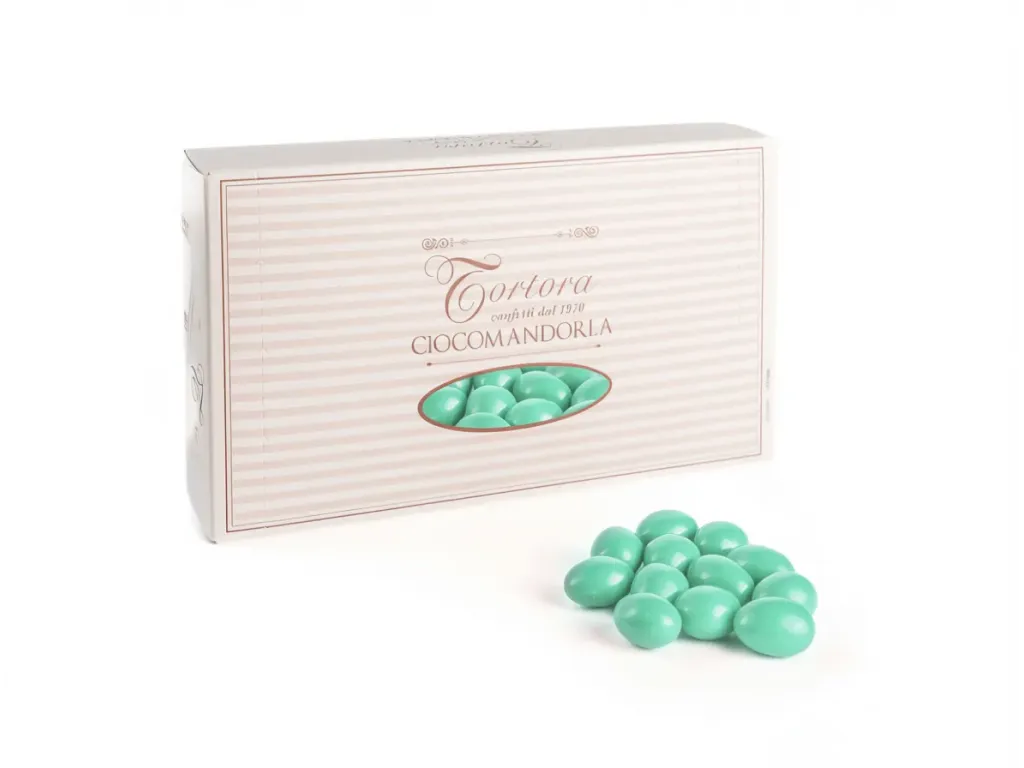 Cioccomandorla Classico - Confetti al cioccolato bianco e fondente Tiffany