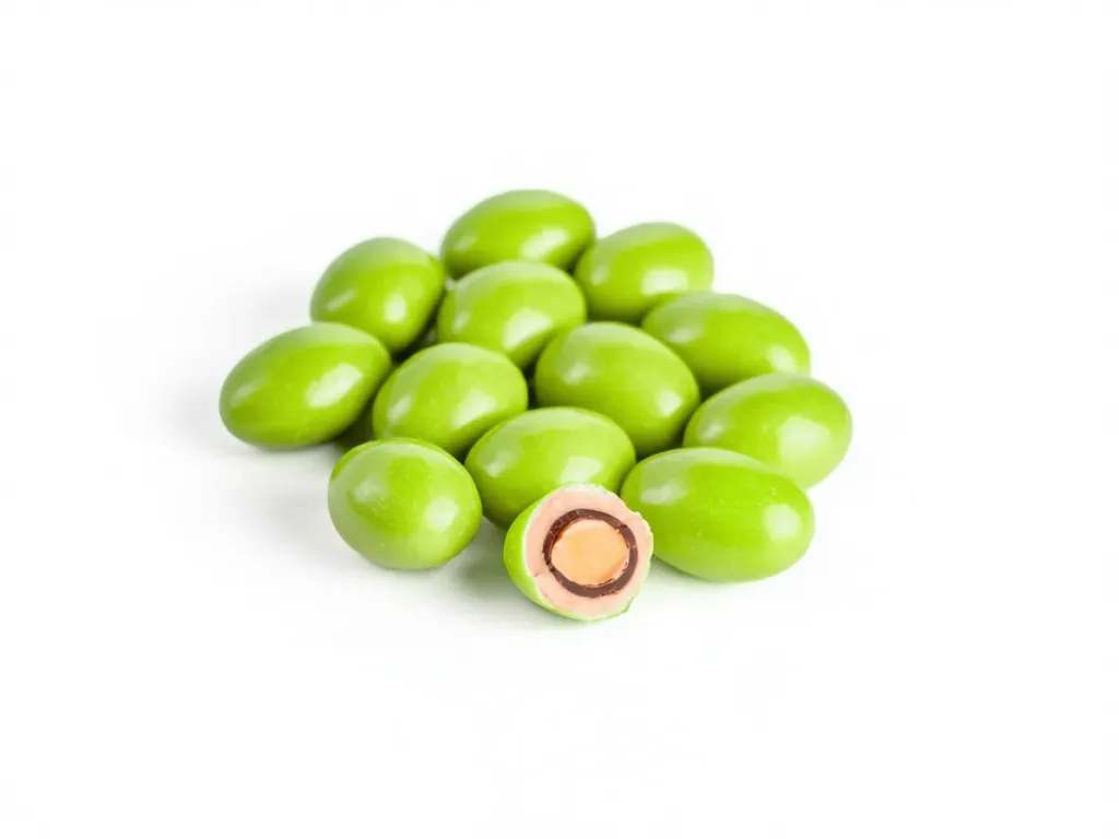 Cioccomandorla Classico - Confetti al cioccolato bianco e fondente Verde mela