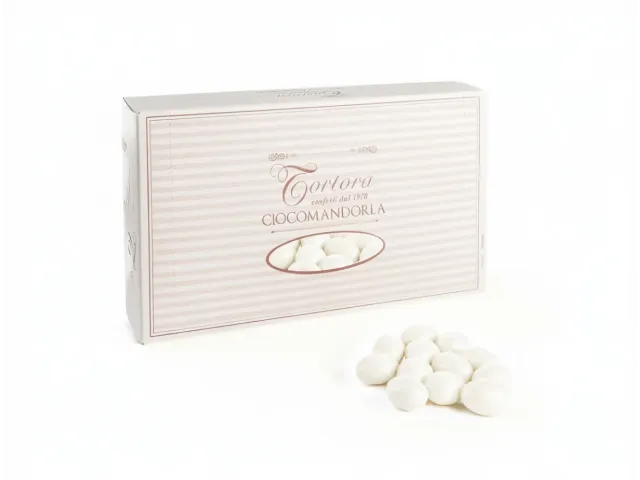 Cioccomandorla Classico - Confetti al cioccolato bianco e fondente Bianco