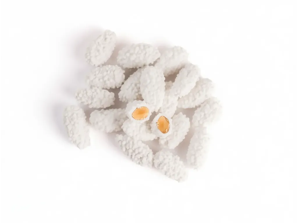 Confetto Riccio con Mandorla californiana tostata